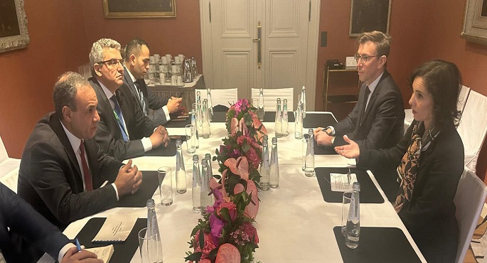 بالصور.. وزير الخارجية يبحث مع المفوضة الأوروبية لإدارة الأزمات الوضع الإنسانى الكارثى في قطاع غزة