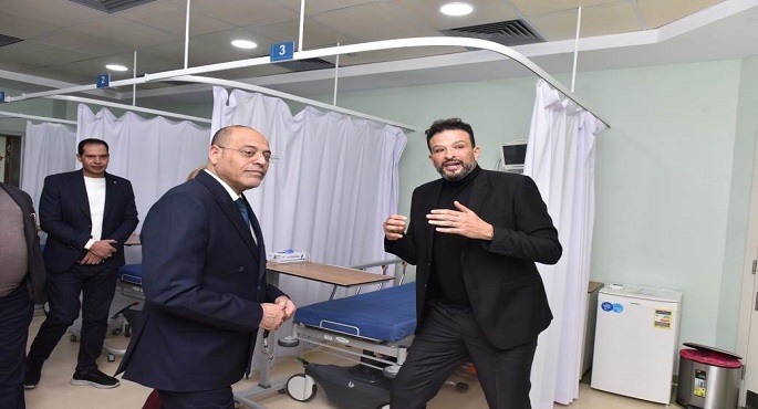 وزير العمل يشيد بجودة الخدمات الصحية المقدمة بمستشفى الناس للأطفال