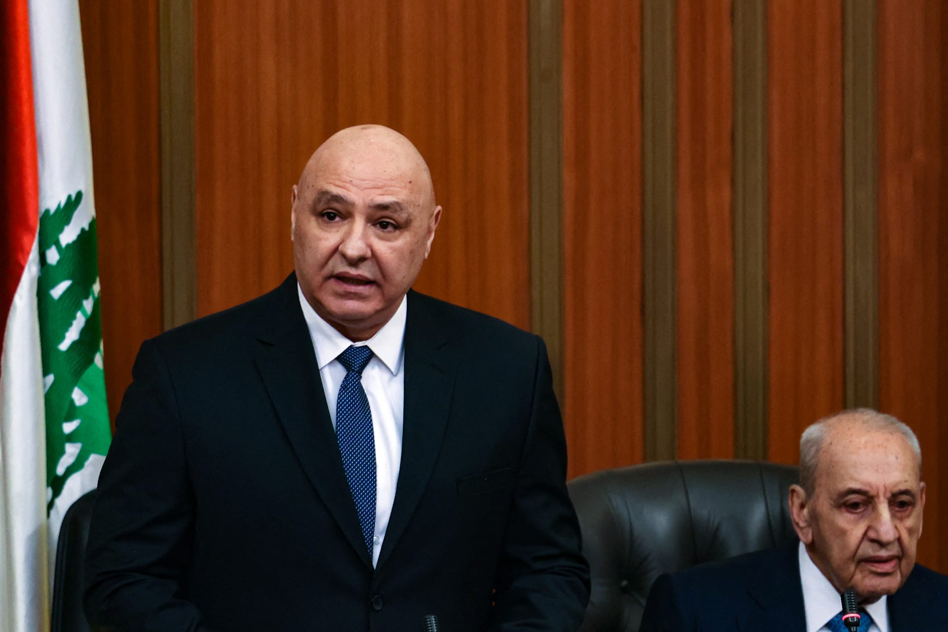 الرئيس اللبنانى يبحث مع السفير الأمريكى تثبيت وقف إطلاق النار ودعم السلم والاستقرار