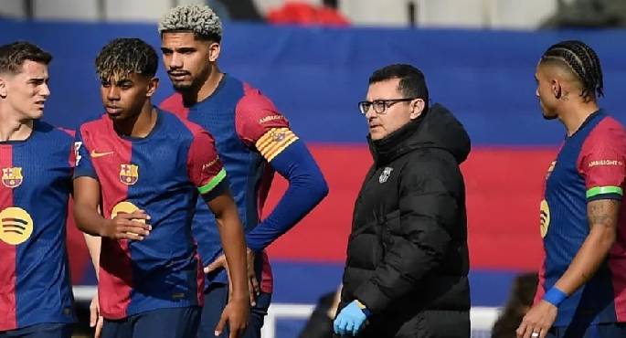 رسميا .. إقامة مباراة برشلونة ضد أوساسونا فى 27 مارس