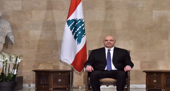 الرئيس اللبنانى: الحدود مع سوريا “مضبوطة” والجيش يقوم بمهامه بكفاءة