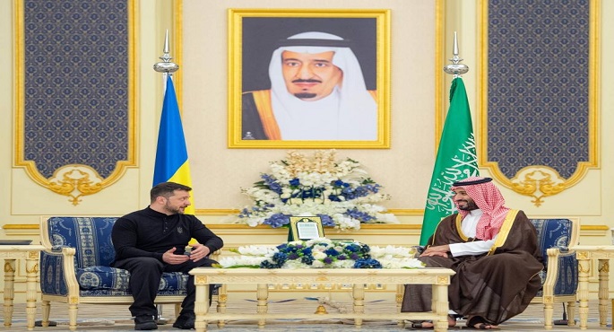 بيان سعودى – أوكرانى: الرياض تأمل فى إنهاء الأزمة الأوكرانية