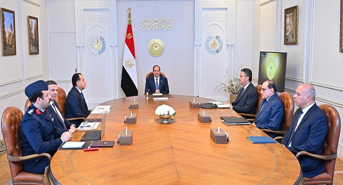 الرئيس السيسى يؤكد ضرورة التنسيق والتكامل بين مختلف الجهات الحكومية لتوفير الاحتياجات الإستراتيجية للدولة