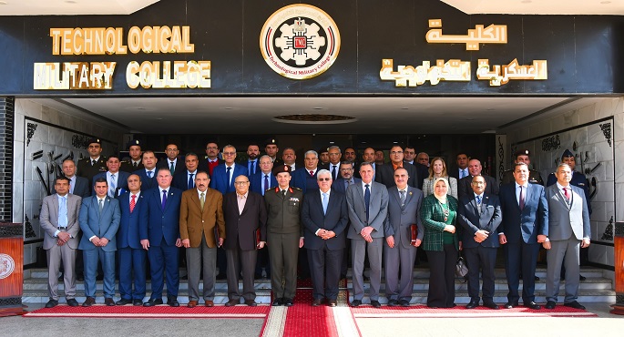 بالتعاون مع “التعليم العالى”.. الكلية العسكرية التكنولوجية تنظم فعاليات انعقاد الجلسة الـ (12) للمجلس الأعلى للتعليم التكنولوجى