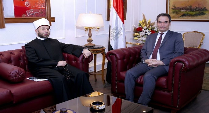 وزير الأوقاف يزور ماسبيرو لتدشين برنامج كرسى “الإمام الليث بن سعد”