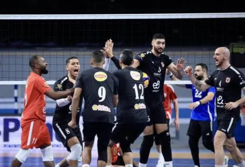 الأهلى يهزم بتروجت يتأهل لنهائي السوبر المصرى للطائرة