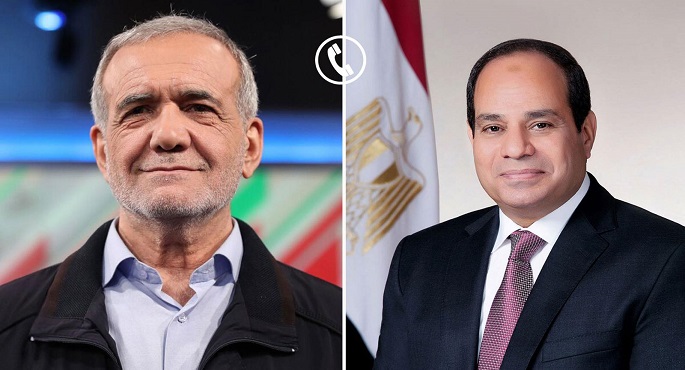 الرئيس السيسى يؤكد حرصه على خفض التصعيد الإقليمى ومنع توسع رقعة الصراع فى المنطقة
