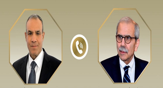 وزير الخارجية يبحث مع رئيس الحكومة اللبنانية آخر المستجدات على إثر الغارات الإسرائيلية التى استهدفت بيروت