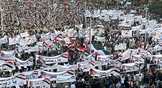 هيئة الاستعلامات: ملايين المصريين يحتشدون دعمًا لمواقف القيادة السياسية الرافضة للعدوان على غزة