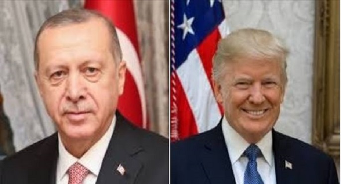 أول اتصال هاتفى بين أردوغان وترامب يتناول العلاقات الثنائية والوضع بأوكرانيا وسوريا