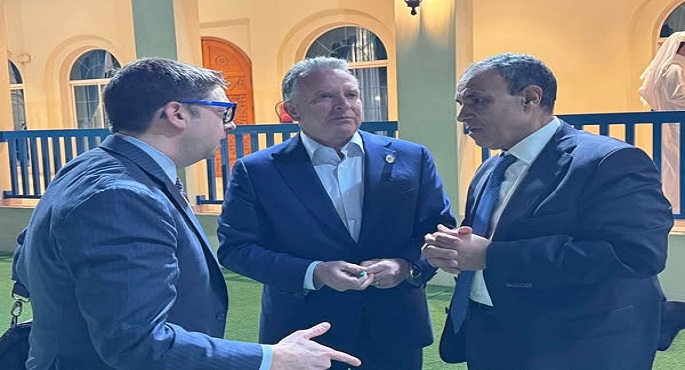 بالصور.. المبعوث الأمريكي للشرق الأوسط يشيد خلال لقاء عبدالعاطي بجهود مصر لتحقيق السلام
