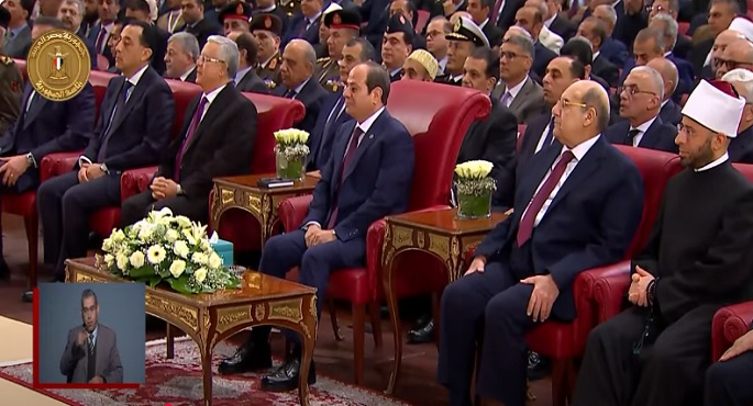 بالفيديو.. الرئيس السيسى يؤكد خلال الاحتفال بليلة القدر: نحتاج إلى خطاب دينى وإعلامى واع يرسخ القيم