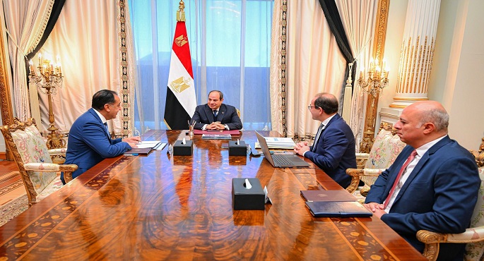 الرئيس السيسى يوجه بمواصلة جهود الحد من التضخم وتطوير أداء الاقتصاد