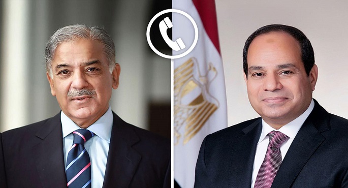 الرئيس السيسى ورئيس وزراء باكستان يتبادلان التهانى بمناسبة عيد الفطر المبارك