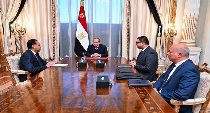 الرئيس السيسى يوجه بتكثيف الجهود لتعظيم الاستفادة من البنية التحتية المتطورة للدولة