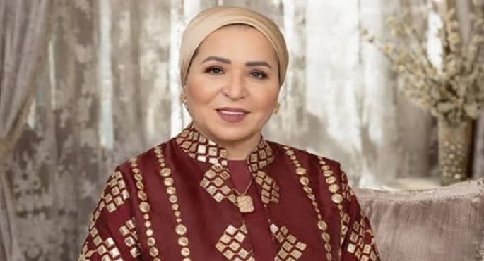 قرينة رئيس الجمهورية تهنئ الشعب المصرى بمناسبة حلول عيد الفطر