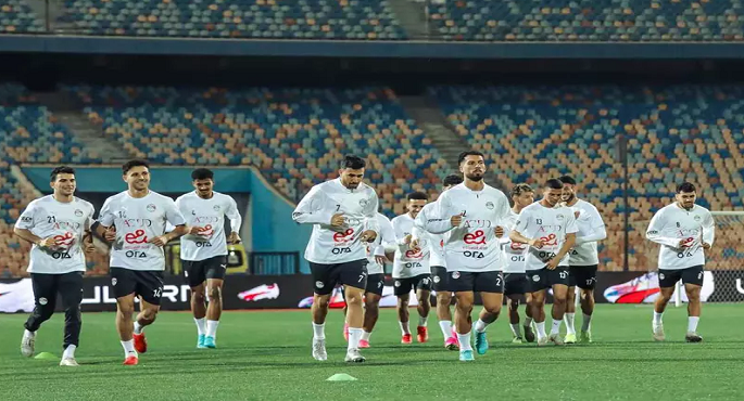 المنتخب الوطنى يخوض اليوم مرانه الثانى قبل السفر للمغرب غدًا لمواجهة إثيوبيا