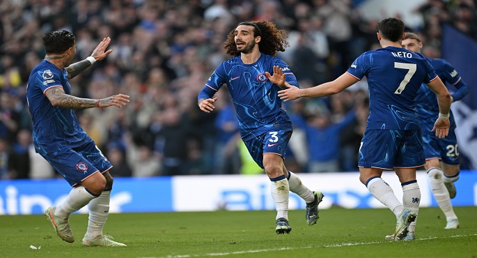فوز تشيلسى علي ليستر سيتى وتعادل توتنهام أمام بورنموث بالدورى الانجليزى