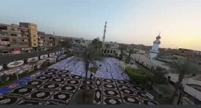 الساحات تتهيأ لاستقبال المصلين فى صلاة العيد وسط استعدادات مكثفة من وزارة الأوقاف