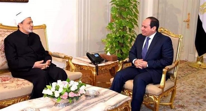 شيخ الأزهر يهنئ الرئيس السيسى وشعوب الأمتين العربية والإسلامية بعيد الفطر المبارك