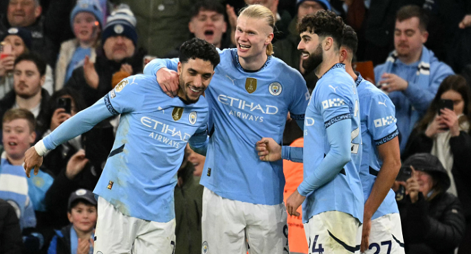 مانشستر سيتى يبدأ رحلة البحث عن لقب كأس الرابطة التاسع ضد هدرسفيلد