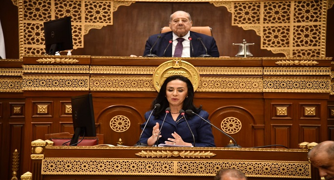 مايا مرسى لـ “الشيوخ”: رفع مخصصات الحماية الاجتماعية إلى 635 مليار جنيه
