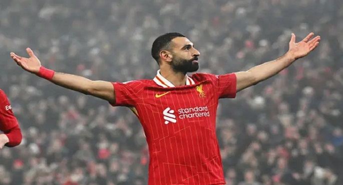 محمد صلاح ينافس على جائزة أفضل لاعب فى إنجلترا لعام 2025