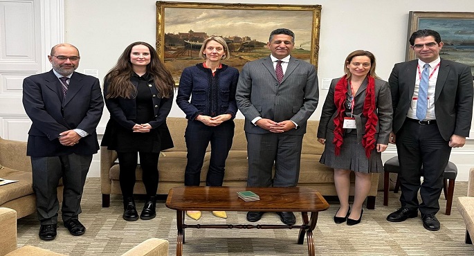 مشاورات بين مصر والمملكة المتحدة حول القضايا متعددة الأطراف والأمن الدولى