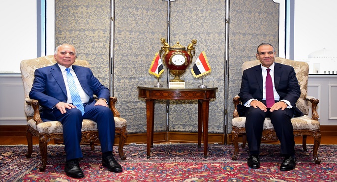 وزير الخارجية يؤكد موقف مصر الداعم لأمن واستقرار العراق الشقيق