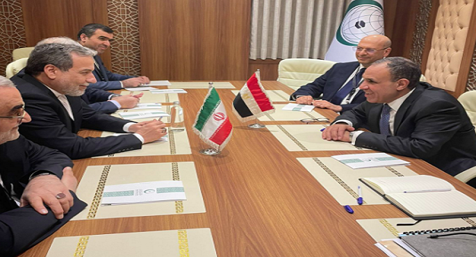 وزير الخارجية والهجرة يبحث مع نظيره الإيرانى مستجدات الأوضاع فى الإقليم