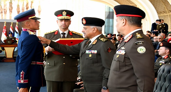 بالفيديو والصور.. وزير الدفاع يشهد حفل انتهاء فترة الإعداد العسكرى لطلبة الأكاديمية العسكرية المصرية