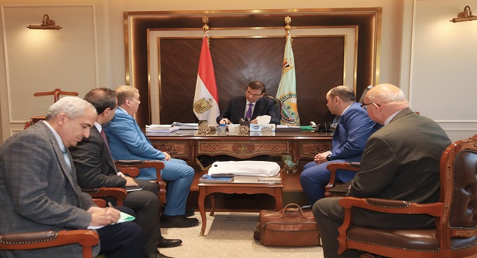 وزير الزراعة يبحث مع رئيس شركة ميفاك توطين تكنولوجيا الصناعة فى مصر