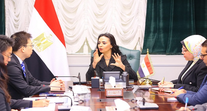 وزيرة التضامن الاجتماعي تلتقى الممثل الرئيسي الجديد لهيئة التعاون الدولي اليابانية فى مصر «جايكا»