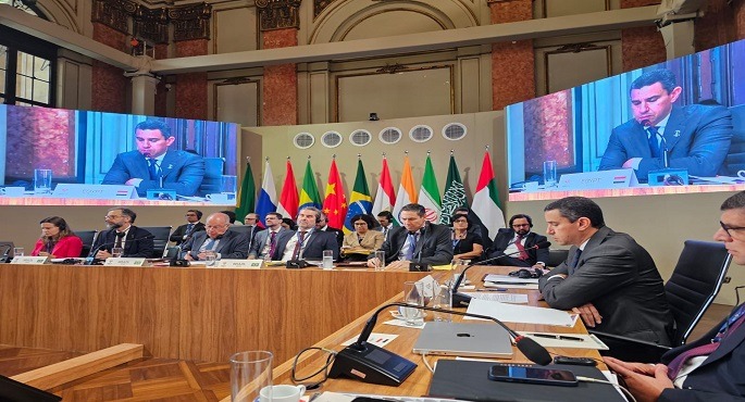 بالصور.. فى اجتماع وزراء خارجية البريكس: إشادة بجهود مصر لوقف اطلاق النار فى غزة