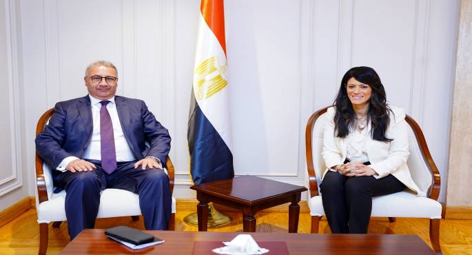 وزيرة التخطيط والتنمية الاقتصادية والتعاون الدولى تلتقى سفير مصر الجديد لدى الصين