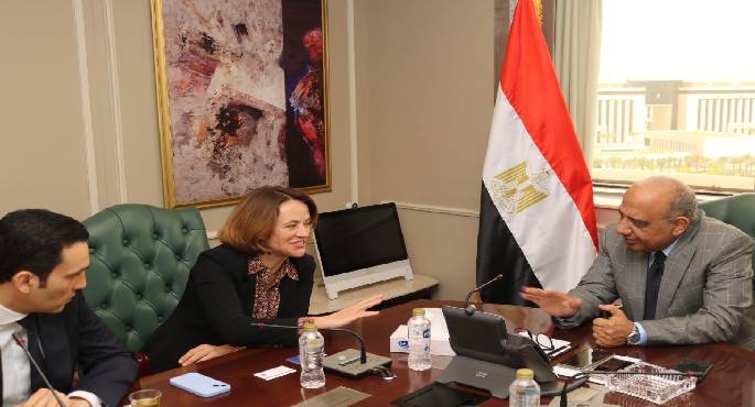 وزير الكهرباء يبحث مع وفد فرنسى تعزيز التعاون بمشروعات الطاقة المتجددة