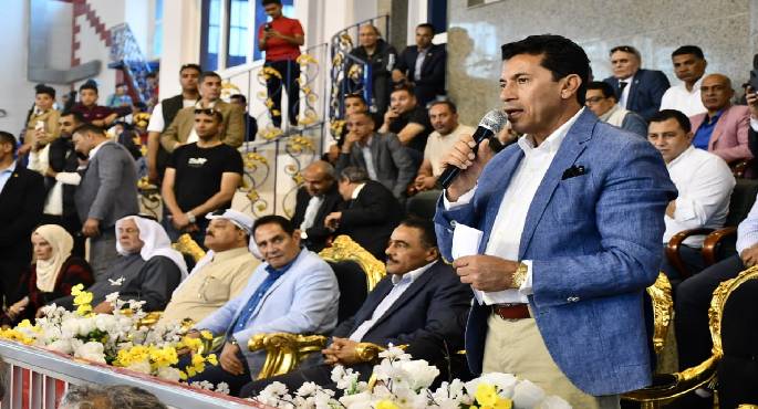 إطلاق النسخة الخامسة من أولمبياد المحافظات الحدودية بمدينة العريش احتفاءً بأعياد تحرير سيناء