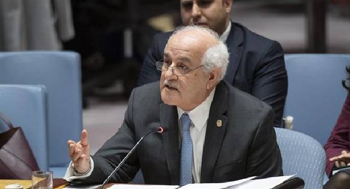 مندوب فلسطين بالأمم المتحدة يبعث رسائل متطابقة لمسؤولين أمميين بشأن استمرار مجازر الاحتلال