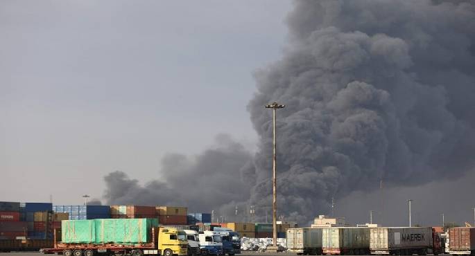 إيران: ارتفاع ضحايا انفجار ميناء الشهيد رجائي إلى 46 قتيلًا