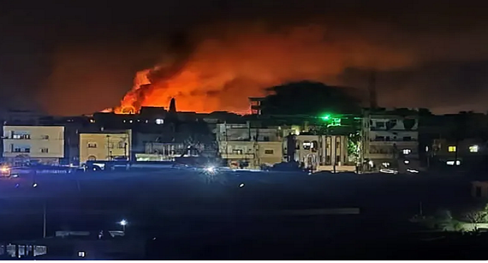 استشهاد 9 سوريين وإصابة آخرين جراء قصف الاحتلال غرب درعا