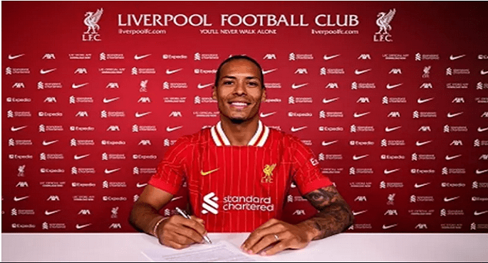 ليفربول يُعلن تجديد عقد فان دايك حتى 2027