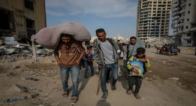 الصليب الأحمر الدولى يدعو لاستئناف ادخال الدعم الإنسانى إلى غزة