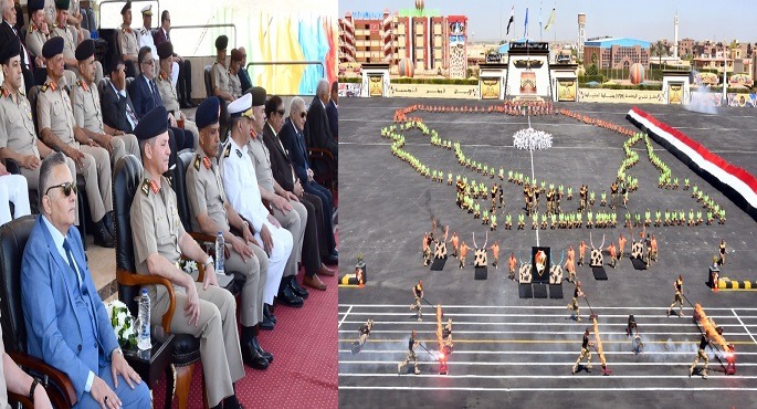 بالصور.. القوات المسلحة تحتفل بتخريج الدفعة 167 من كلية الضباط الاحتياط