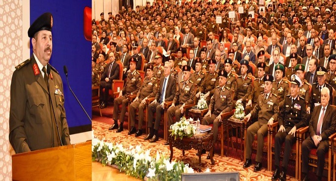 بالفيديو والصور.. وزير الدفاع يشهد مناقشة البحث الرئيسى لهيئة عمليات القوات المسلحة