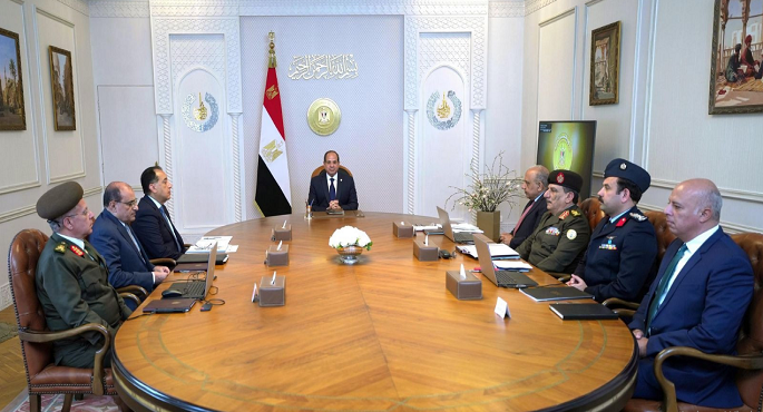 الرئيس السيسى يوجه بتسريع استكمال منظومة التغذية الكهربائية الإضافية لمشروع “الدلتا الجديدة” والقطاع الزراعى