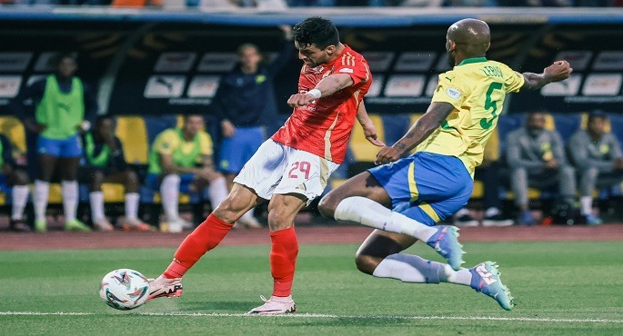 الأهلى يودع دورى أبطال إفريقيا بتعادله مع “صن داونز” الجنوب إفريقى 1-1