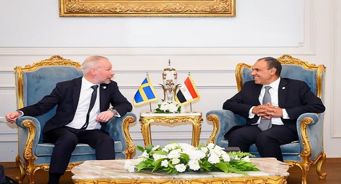 بالصور.. وزير الخارجية يعرب عن التطلع لمواصلة العمل للارتقاء بالعلاقات مع السويد إلى آفاق أوسع