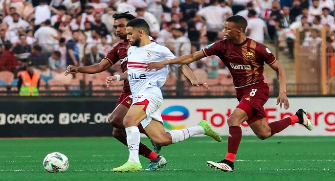 الزمالك يخسر أمام ستيلينبوش الجنوب إفريقى 0-1 ويودع كأس الكونفدرالية