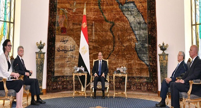 الرئيس السيسى يثمن الشراكة الإستراتيجية بين مصر والمجر