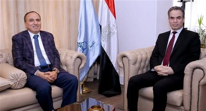 المسلماني وسلامة يبحثان أوضاع الصحفيين بمجلة الإذاعة والتلفزيون